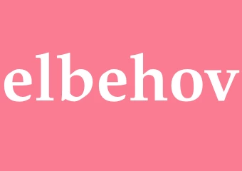 Synonym elbehov
