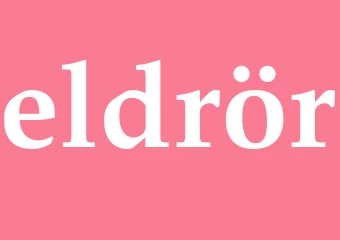 Synonym eldrör