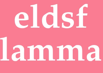 Synonym eldsflamma