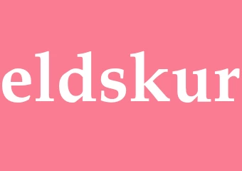 Synonym eldskur