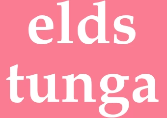 Synonym eldstunga
