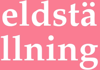 Synonym eldställning
