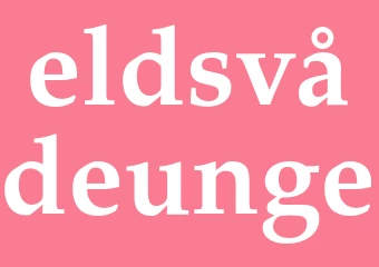 Synonym eldsvådeunge