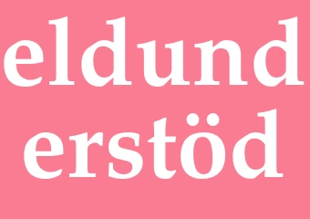 Synonym eldunderstöd
