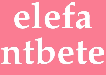 Synonym elefantbete