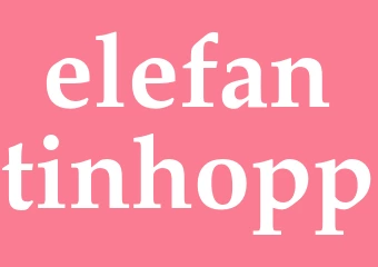 Synonym elefantinhopp
