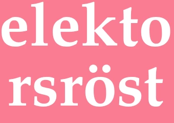 Synonym elektorsröst