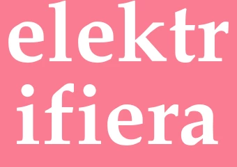 Synonym elektrifiera