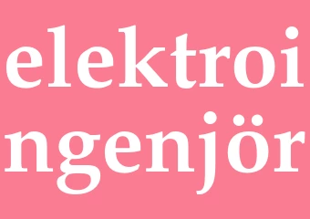 Synonym elektroingenjör