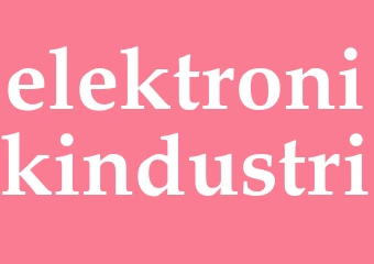 Synonym elektronikindustri