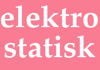 Synonym elektrostatisk