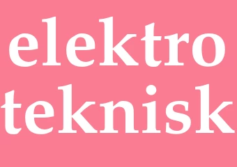 Synonym elektroteknisk