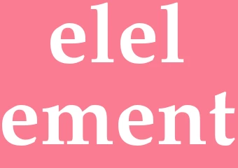 Synonym elelement
