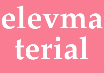Synonym elevmaterial