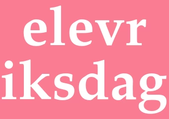 Synonym elevriksdag