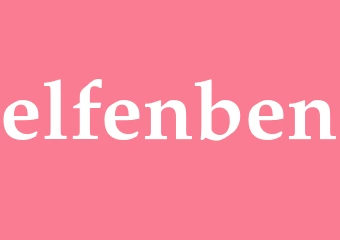 Synonym elfenben
