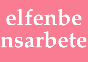 Synonym elfenbensarbete