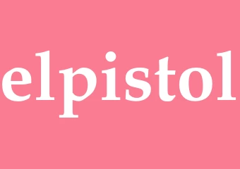 Synonym elpistol