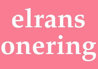 Synonym elransonering