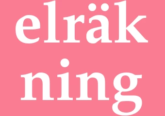 Synonym elräkning