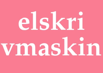 Synonym elskrivmaskin
