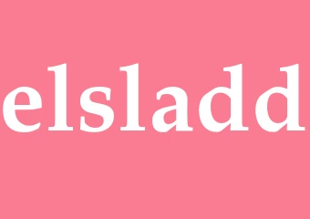 Synonym elsladd