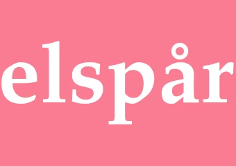 Synonym elspår