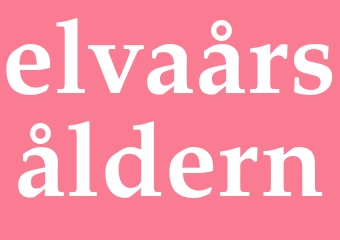 Synonym elvaårsåldern