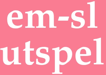 Synonym em-slutspel