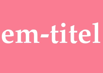 Synonym em-titel