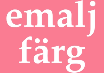 Synonym emaljfärg