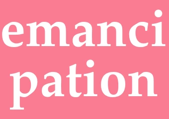 Synonym emancipation