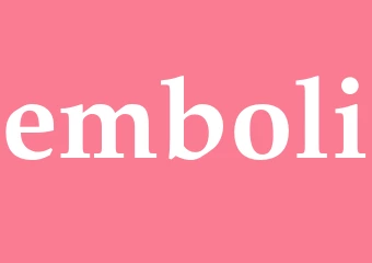Synonym emboli