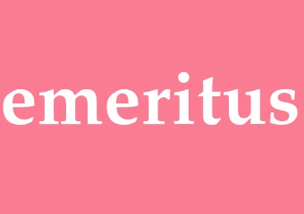 Synonym emeritus