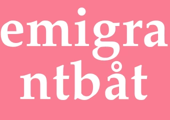 Synonym emigrantbåt