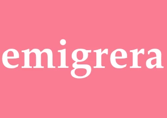 Synonym emigrera
