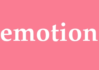 Synonym emotion