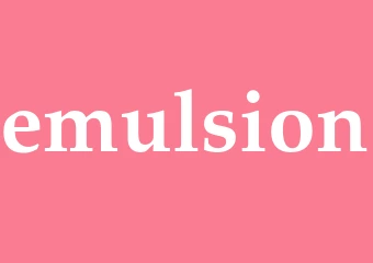 Synonym emulsion