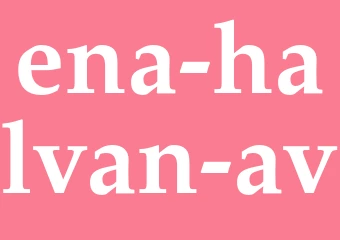 Synonym ena halvan av