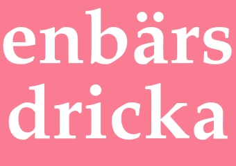 Synonym enbärsdricka