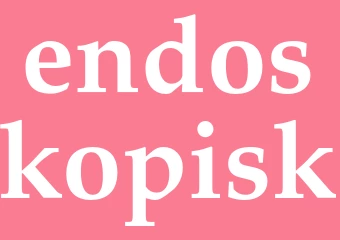 Synonym endoskopisk