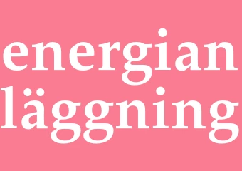 Synonym energianläggning