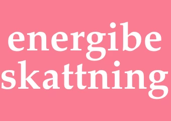 Synonym energibeskattning