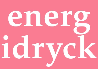 Synonym energidryck