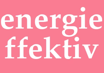 Synonym energieffektiv
