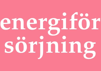 Synonym energiförsörjning