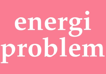 Synonym energiproblem