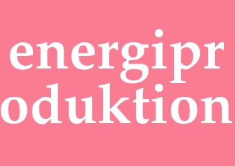 Synonym energiproduktion