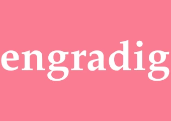 Synonym engradig