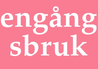 Synonym engångsbruk